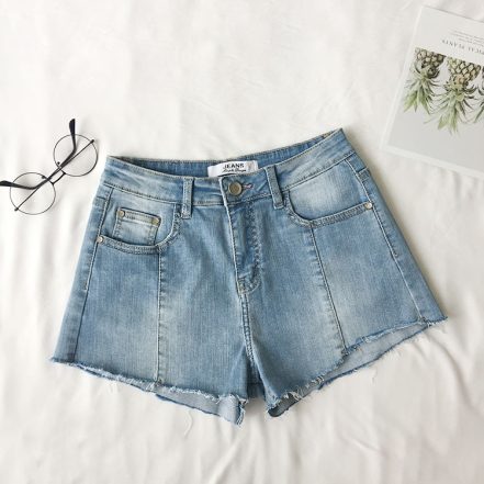 Quần Short Nữ Jean Bụi không lai